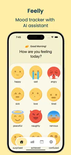 Feelly - Daily Mood Tracker screenshot 1